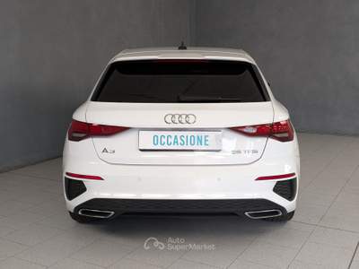 Audi A3 A3 SPB Sportback - 35 TFSI MHEV S-tronic - S Line Edition Bianco usata Robecco sul Naviglio