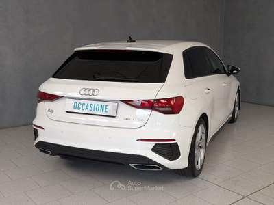 Audi A3 A3 SPB Sportback - 35 TFSI MHEV S-tronic - S Line Edition Bianco usata Robecco sul Naviglio