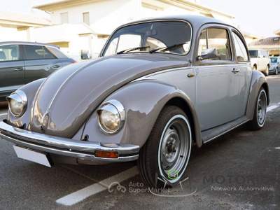 Volkswagen Maggiolino 11 D 1980 - VETRO PIATTO - RESTAURO COMPLETO Grigio usata Castiraga Vidardo