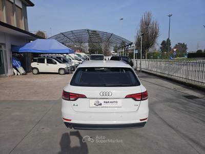 Audi A4 TAGLIANDI CERTIFICATI AUDI Bianco usata Vigonovo
