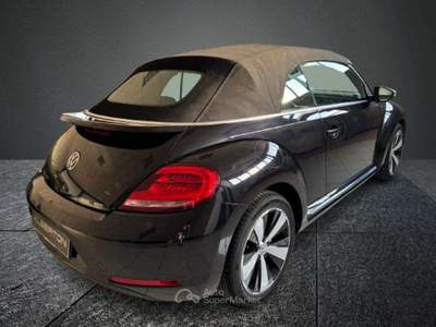 Volkswagen Maggiolino Cabrio 1.2 TSI Allstar Blue.Tech. +Xenon+18" Nero usata Castello di Godego