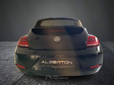 Volkswagen Maggiolino Cabrio 1.2 TSI Allstar Blue.Tech. +Xenon+18" Nero usata Castello di Godego