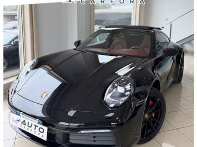 Porsche 911 Carrera 4S 992 450cv |tetto+sollevatore+cartier| Nero usata San Felice a Cancello
