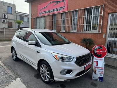 Ford Kuga 2.0 tdci 150cv Vignale Powershift Bianco usata Cernusco sul Naviglio