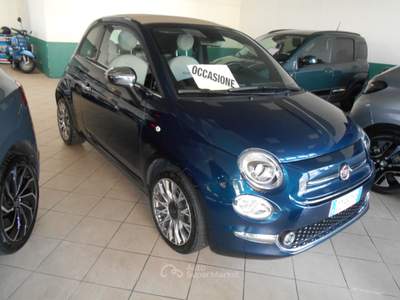 Fiat 500C ben tenuta Blu/Azzurro usata Novara