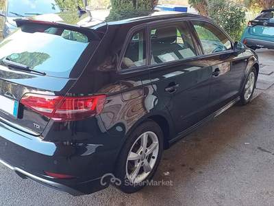 Audi A3 Versione SLine, unico proprietario, non fumatore Nero usata IMPRUNETA