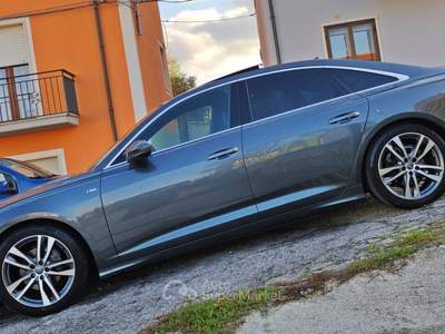 Audi A6 40 2.0 TDI Mhev 204cv Quattro S-Line Int/ext Tetto Apribile..!!!..Full...!!! Grigio usata Sepino