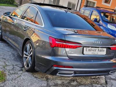 Audi A6 40 2.0 TDI Mhev 204cv Quattro S-Line Int/ext Tetto Apribile..!!!..Full...!!! Grigio usata Sepino