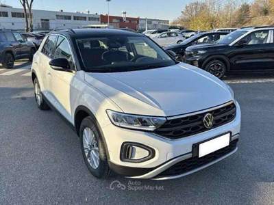 Volkswagen T-Roc T-Roc 1.0 tsi Life 110cv Bianco usata Roma
