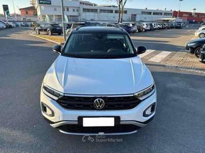 Volkswagen T-Roc T-Roc 1.0 tsi Life 110cv Bianco usata Roma