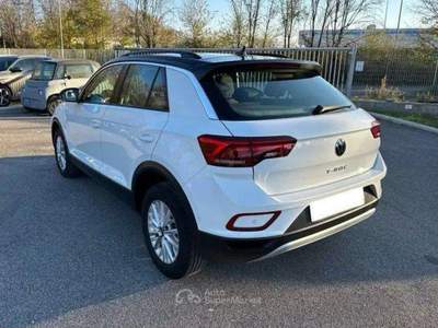 Volkswagen T-Roc T-Roc 1.0 tsi Life 110cv Bianco usata Roma