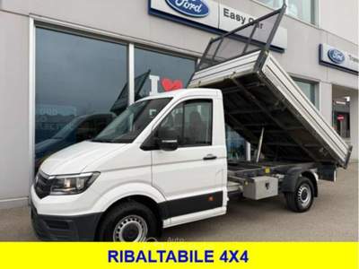 Volkswagen Crafter 35 2.0 TDI 140CV 4Motion PM Cassone ribaltabile Bianco usata Imola