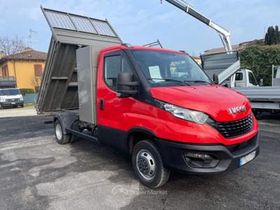 Iveco Daily 35C12 RIBALTABILE CASSETTA/GRU [R159] Rosso usata Sant'Agata Bolognese