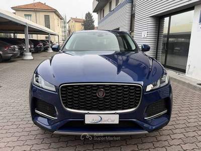 Jaguar F-Pace 2.0d i4 mhev awd HSE TETTO TELECAMERA IVA ESPOSTA Blu/Azzurro usata Monza