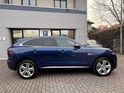 Jaguar F-Pace 2.0d i4 mhev awd HSE TETTO TELECAMERA IVA ESPOSTA Blu/Azzurro usata Monza