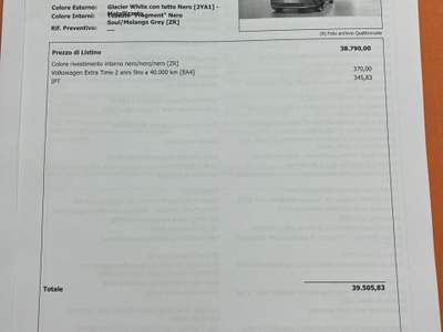 Volkswagen ID.3 Edition Plus Possibilità noleggio no scoring Bianco usata Gela