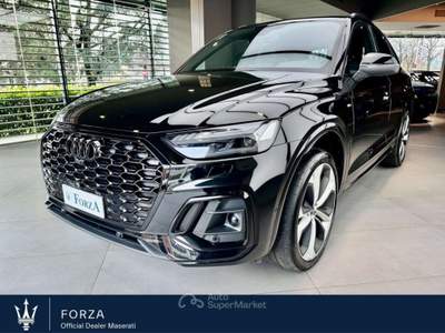 Audi Q5 Sportback 40 2.0 tdi mhev S line Plus quattro s-tr Nero usata Venaria Reale