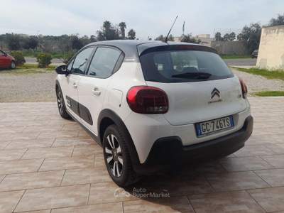 Citroen C3 C3 PureTech 83 S&S Shine Bianco usata Caprarica di Lecce