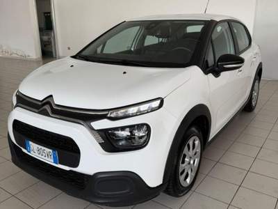 Citroen C3 BlueHDi 100 S&S Business Bianco usata Castellammare di Stabia
