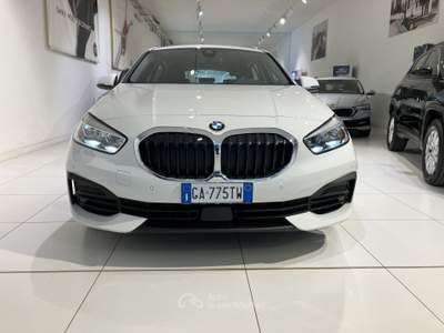 BMW Serie 1 116d 116d Advantage Bianco usata Fornovo di Taro