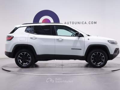 Jeep Compass 1.3 TURBO T4 240 CV PHEV AT6 4XE TRAILHAWK Bianco usata Brescia