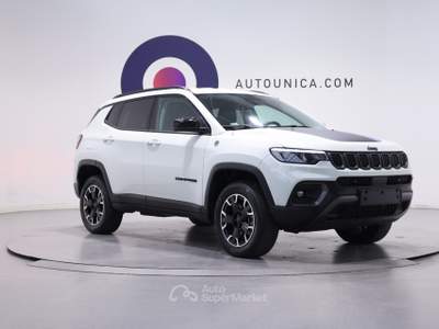 Jeep Compass 1.3 TURBO T4 240 CV PHEV AT6 4XE TRAILHAWK Bianco usata Brescia