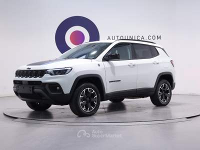 Jeep Compass 1.3 TURBO T4 240 CV PHEV AT6 4XE TRAILHAWK Bianco usata Brescia