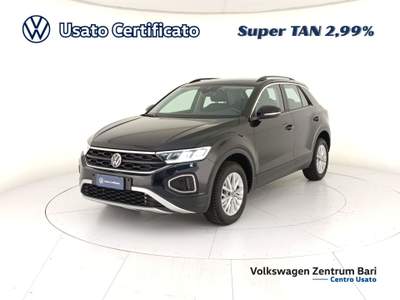 Volkswagen T-Roc 1.5 tsi life dsg Nero usata Bari