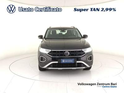 Volkswagen T-Roc 1.5 tsi life dsg Nero usata Bari