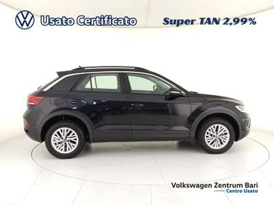 Volkswagen T-Roc 1.5 tsi life dsg Nero usata Bari