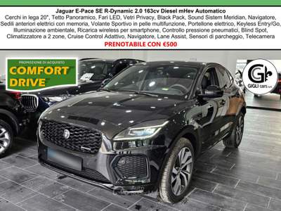 Jaguar E-Pace R-Dynamic SE Navi Camera Tetto C.20" LED BlackPack Nero usata Campi Bisenzio
