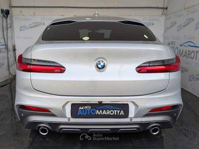 BMW X4 Xdrive20d mhev 48V Msport X auto Argento usata Limatola