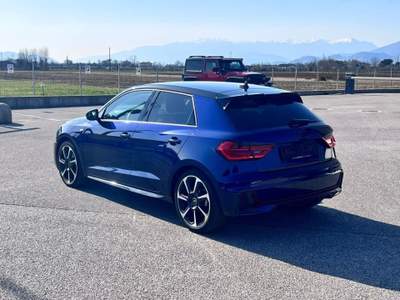 Audi A1 SPB 30 TFSI S tronic S line edition / Black Pack Blu/Azzurro usata Pieve di Soligo