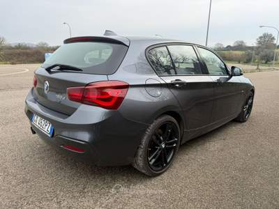 BMW Serie 1 120d M Sport / Navi / Pelle / Cerchi Neri/ LED Grigio usata Farnese