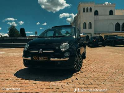 Fiat 500C 🖤FIAT 500C🖤 Nero usata Roma