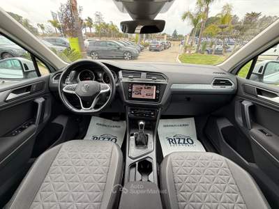 Volkswagen Tiguan 2.0TDI 150CV DSG LIFE NAVI FULL LED Bianco usata Mesagne