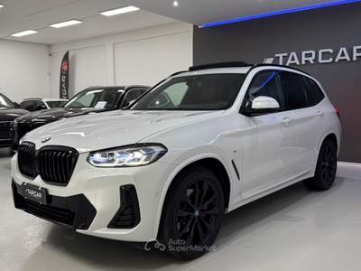 BMW X3 sDrive18d 48V Msport *Tetto*FariLaser Bianco usata Mesagne