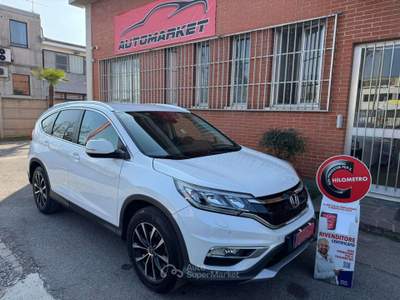 Honda CR-V 1.6 Elegance Navi 4wd auto Bianco usata Cernusco sul Naviglio