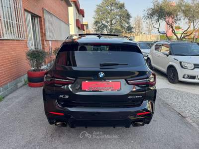 BMW X3 X3 xdrive20d mhev 48V Msport auto Nero usata Cernusco sul Naviglio