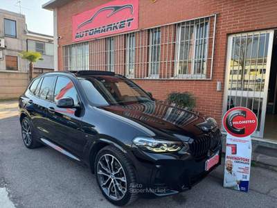 BMW X3 X3 xdrive20d mhev 48V Msport auto Nero usata Cernusco sul Naviglio