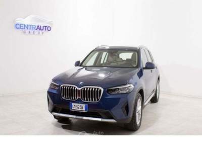 BMW X3 sDrive 18d MH48V Auto Blu/Azzurro usata Galatina