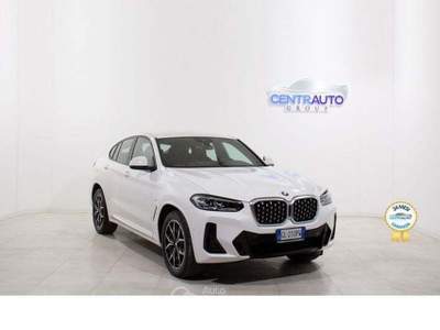 BMW X4 xDrive 20d Msport MH48V Bianco usata Galatina