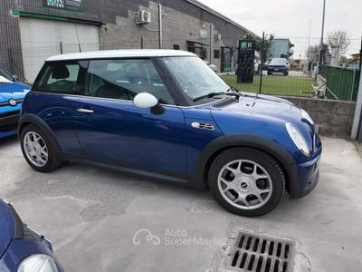 MINI Cooper Cooper S anno 2003 motore revisionato fatture lavori disponibili Blu/Azzurro usata Bagnolo Mella