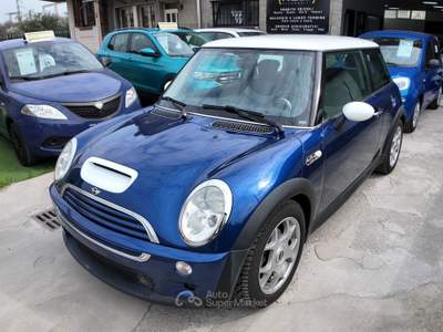 MINI Cooper Cooper S anno 2003 motore revisionato fatture lavori disponibili Blu/Azzurro usata Bagnolo Mella
