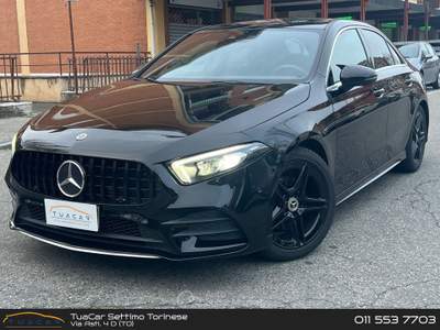 Mercedes-Benz Classe A Mercedes-Benz A-Class A 200 AMG Line Premium #9772 Nero usata Settimo Torinese