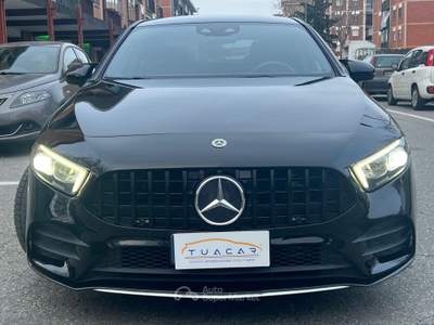 Mercedes-Benz Classe A Mercedes-Benz A-Class A 200 AMG Line Premium #9772 Nero usata Settimo Torinese
