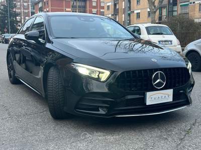 Mercedes-Benz Classe A Mercedes-Benz A-Class A 200 AMG Line Premium #9772 Nero usata Settimo Torinese