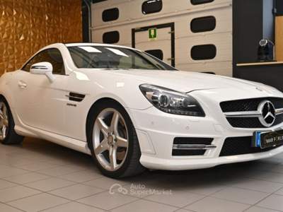 Mercedes-Benz SLK CDI PREMIUM AMG AUT.NAVI SED.RIS/VENT.PDC TEL FULL Bianco usata Brescia