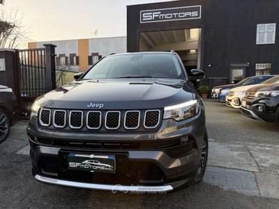 Jeep Compass Compass 1.3 Turbo T4 190 CV PHEV AT6 4xe Limited P Grigio usata Alessandria Jeep Compass Compass 1.3 Turbo T4 190 CV PHEV AT6 4xe Limited P Grigio usata Alessandria
