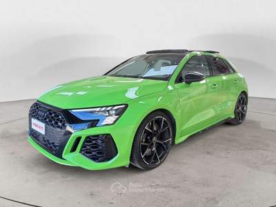 Audi RS 3 Sportback | TETTO, MATRIX, FULL PELLE, KYALAMI GREEN | BOLLO 03/2027 Verde usata Milano